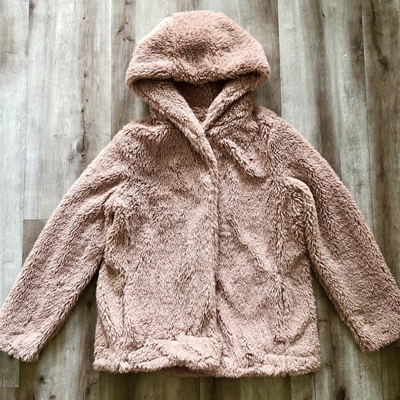 GAP, Teddy Jacket, Womens Jacket, Hooded, Coat, Size Small, Nice Condition - Picture 4 of 13